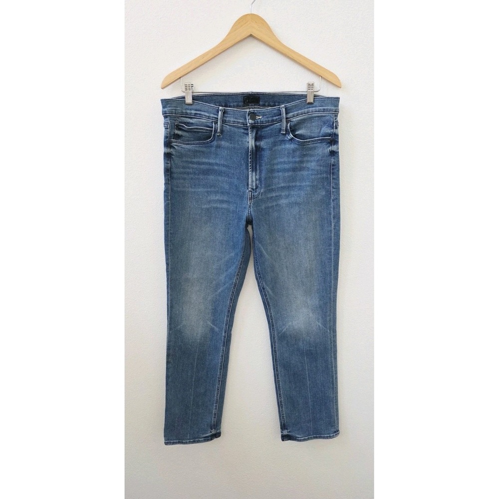 Mother The Mid Rise Dazzler Ankle Jeans Women's Size 34 We The Animals Wash